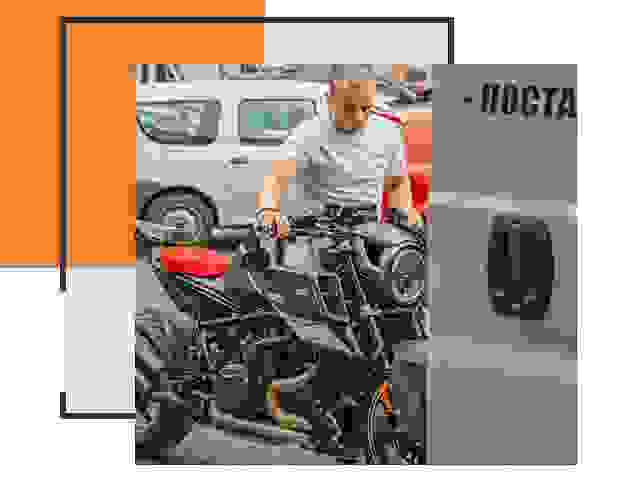 Перевозка мотоцикла по России - Услуги Перевозка-Сба